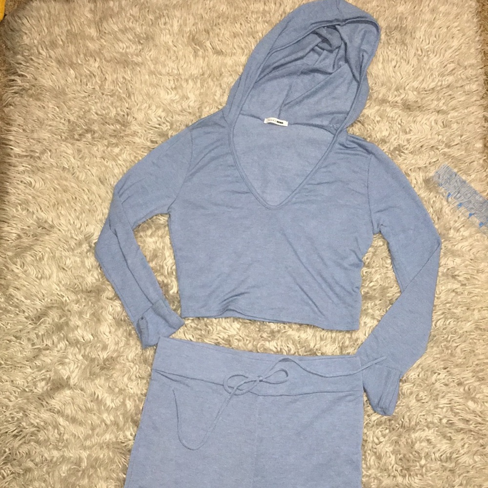 Fashion nova top and legging set